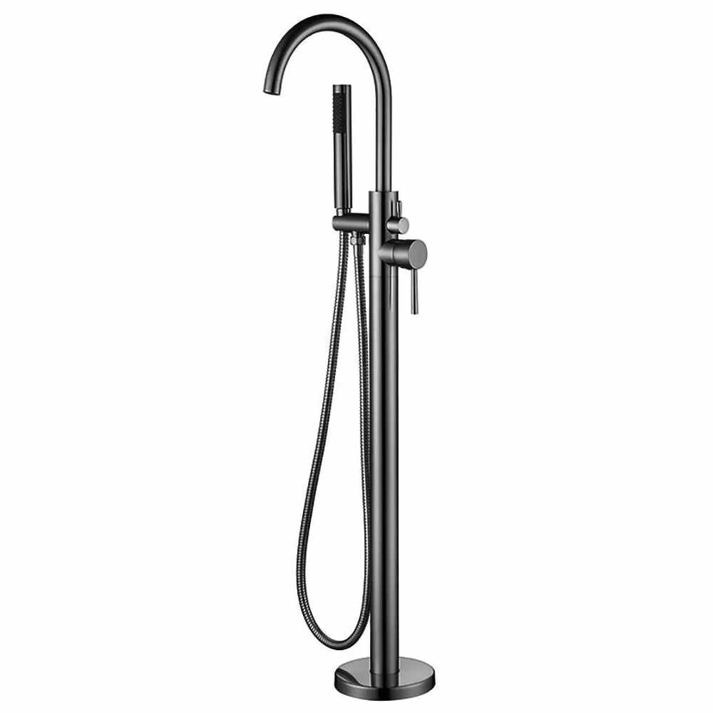 86H88 Freestanding Bath Mixer Gun Metal